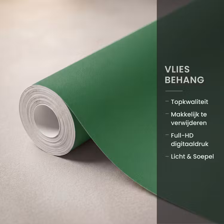 Cirkel - Roze - Tekst - Art Behang Vlies klein -USP_closeupNL