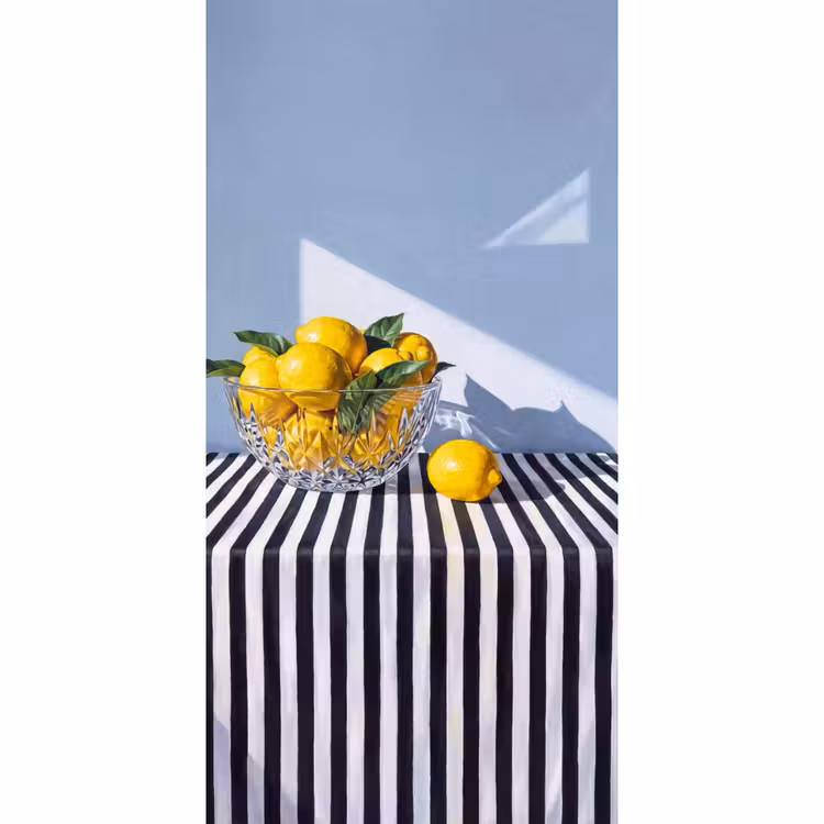 Behang - Citroenen - Fruit - Geel - Citroenen - Fruit - Geel Behang Vlies klein