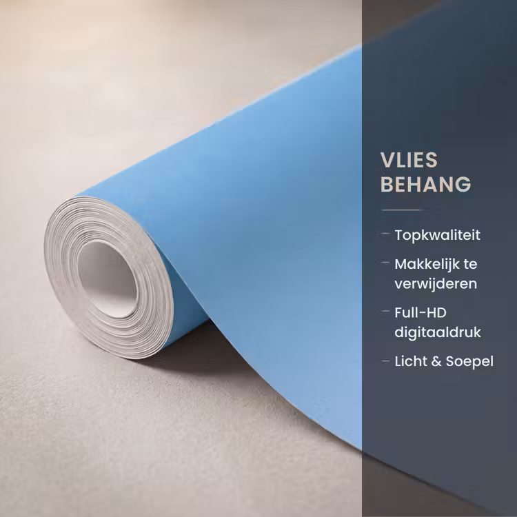 Douche - Water - Zomer - Blauw Behang Vlies klein -USP_closeupNL