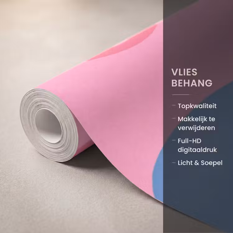 Drank - Glazen - Proost - Modern - Roze Behang Vlies klein -USP_closeupNL