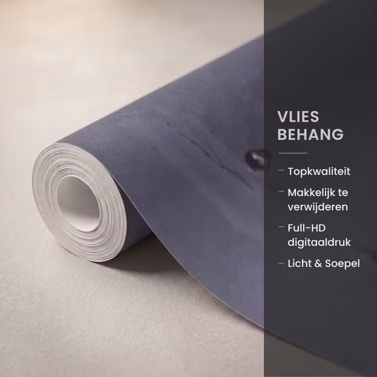 Behang - Drie vissen - Touw - Drie vissen - Touw Behang Vlies klein