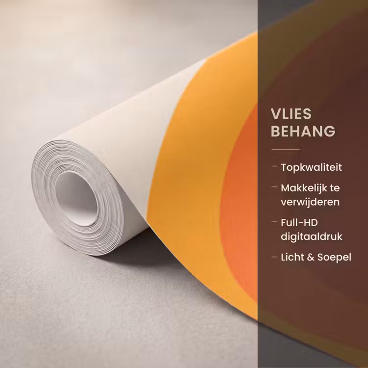 Eiffeltoren - Zon - Architectuur - Abstract - Beige Behang Vlies klein -USP_closeupNL