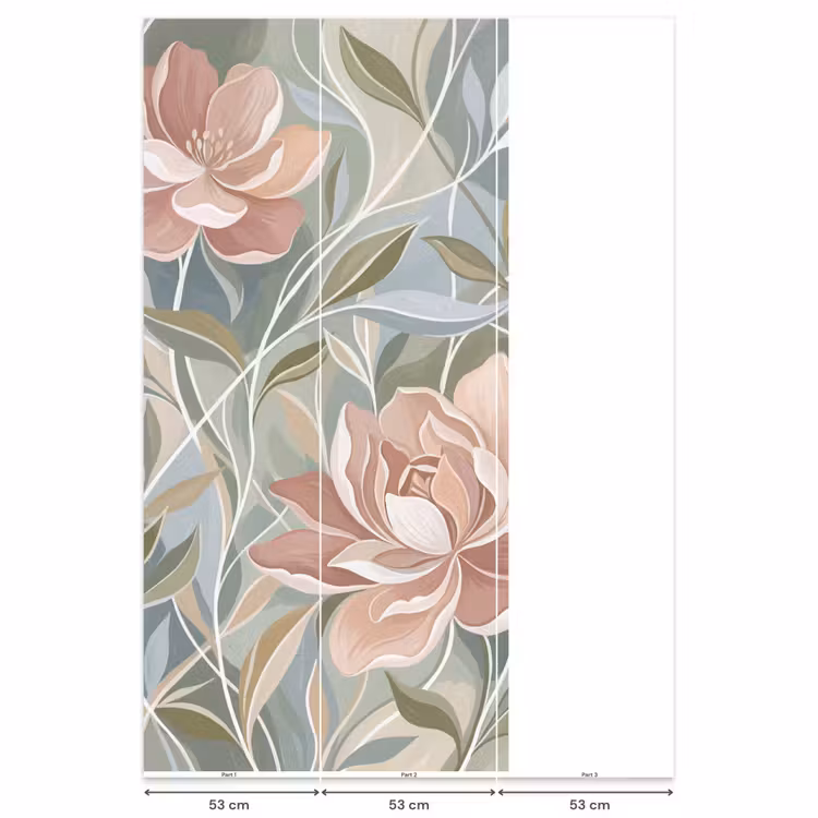 Elegant - Romantiek - Roze Behang Vlies klein -USP_banen