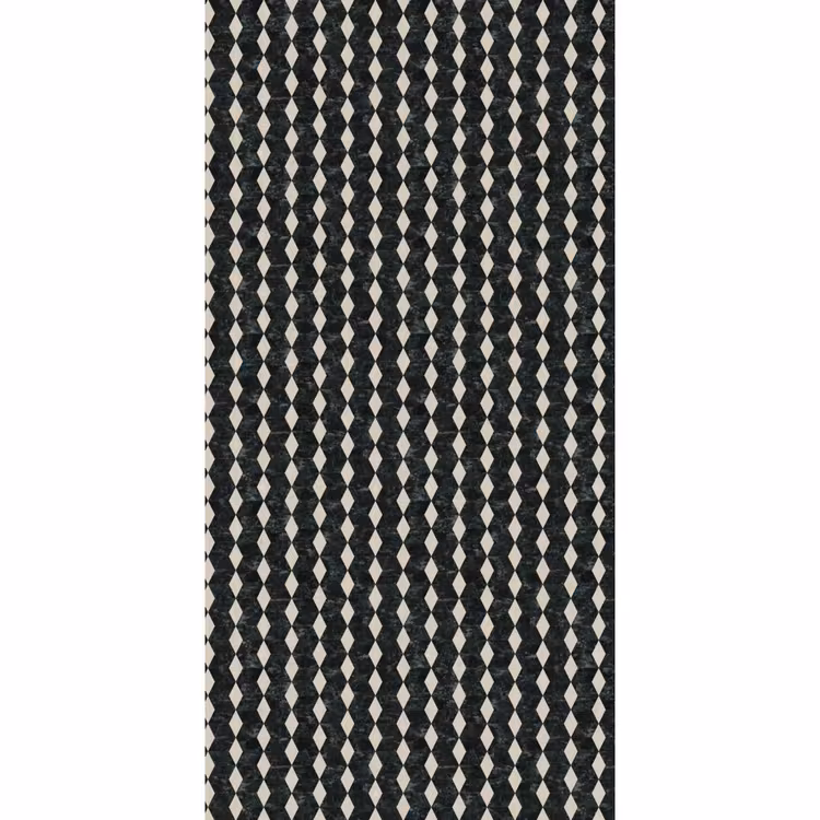 Geometrisch - Patroon - Marmer - Groen Behang Vlies klein 1076 -3d_website