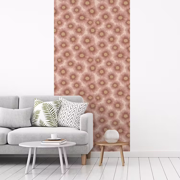 Gerbera - Bloemen - Roze fotobehang vinyl groot 64 -woonkamer