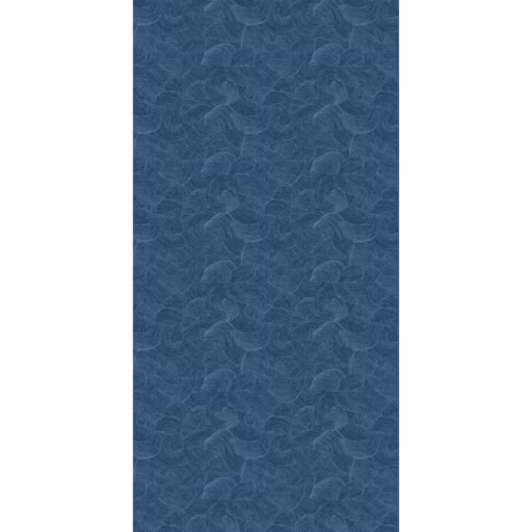 Golven - Textuur - Patroon - Blauw Behang Vlies klein 1076 -3d_website