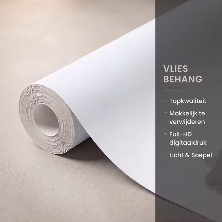 Goudvissen - Modern - Wit Behang Vlies klein -USP_closeupNL