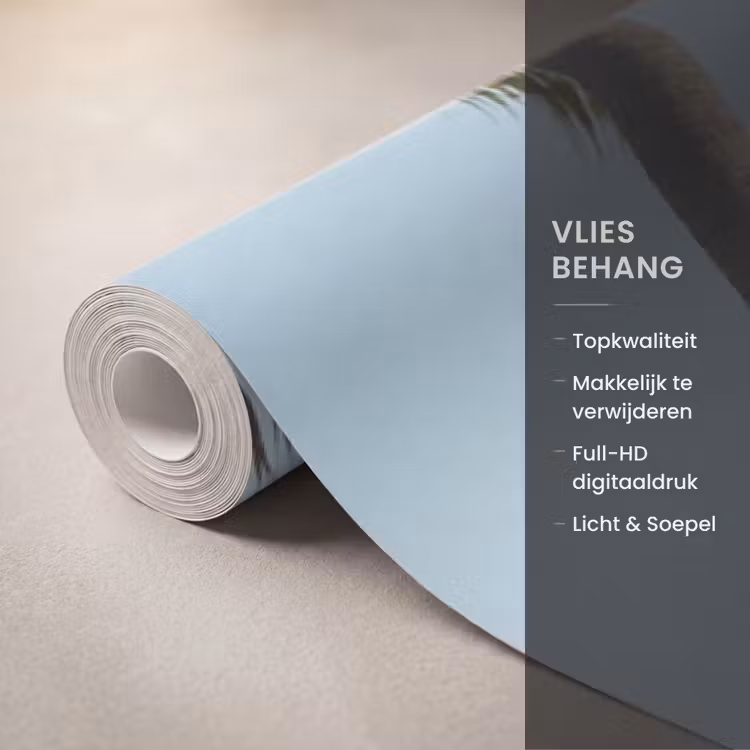 Hangmat - Strand - Wit Behang Vlies klein -USP_closeupNL