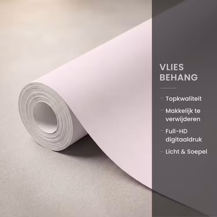 Heuvellandschap - Grafisch - Terracotta Behang Vlies klein -USP_closeupNL