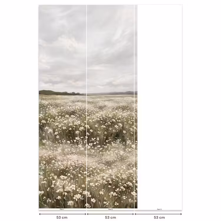 Illustratie - Landschap - Wit Behang Vlies klein -USP_banen