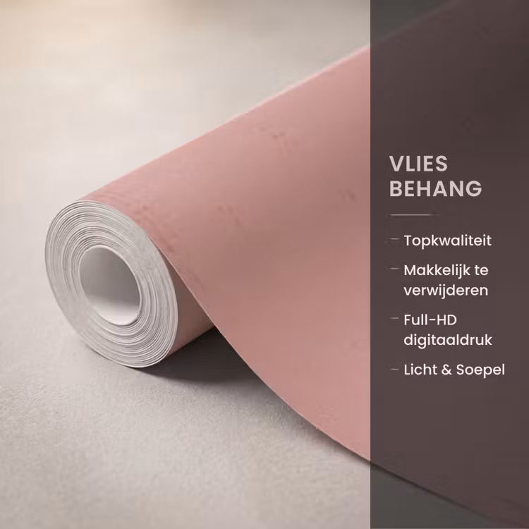Illustratie - Vogel - Vlakken - Kleurrijk Behang Vlies klein -USP_closeupNL