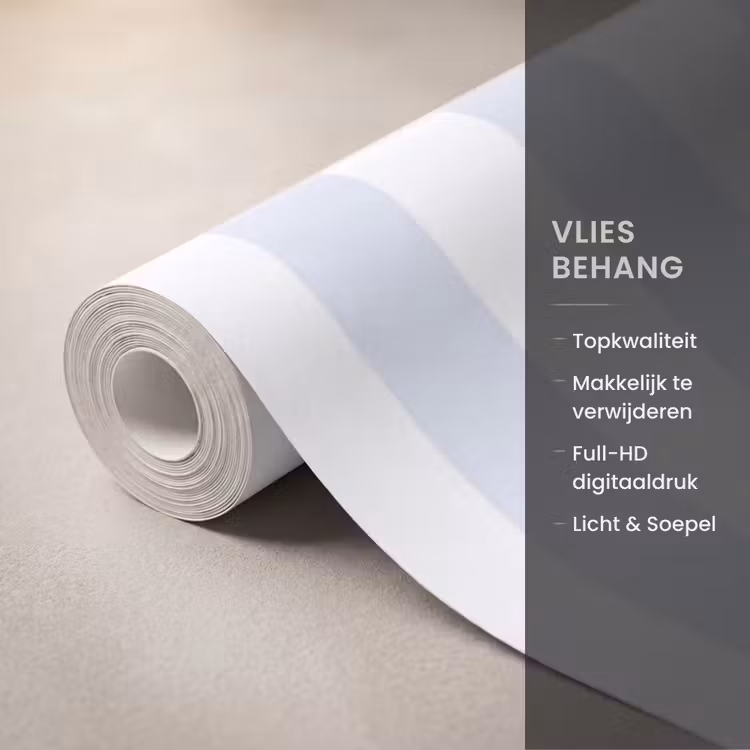Kreeft - Illustratie - Liefde - Blauw - Decoratie Behang Vlies klein -USP_closeupNL