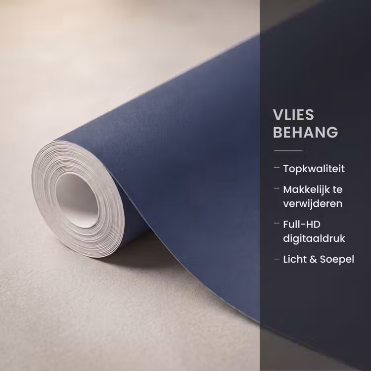 Kreeft - Porselein - Delfts - Blauw Behang Vlies klein -USP_closeupNL