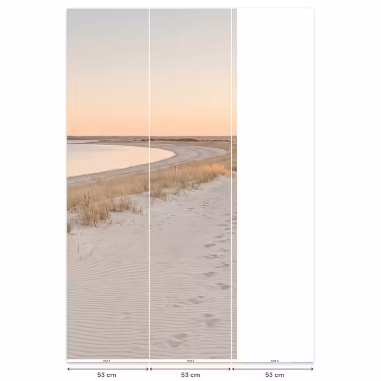 Kustlijn - Horizon - Hek Behang Vlies klein -USP_banen