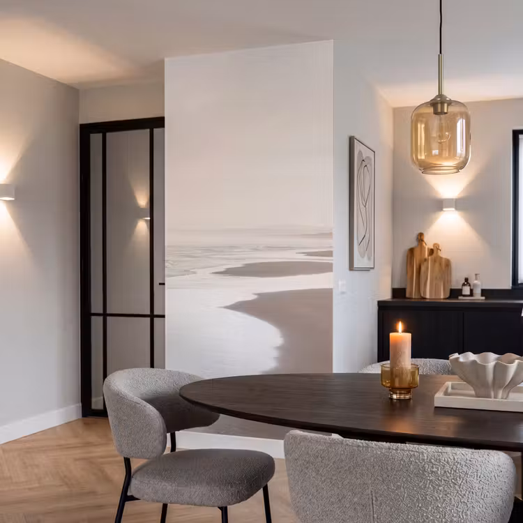 Kustlijn - Strand - Oceaan Behang Vlies klein -sfeer3