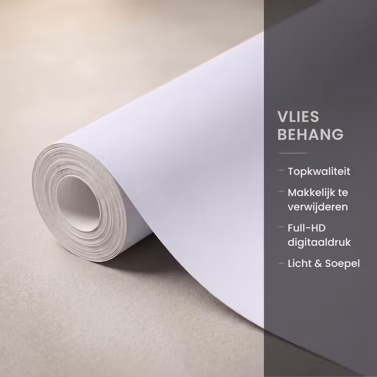Lavendel - Landschap - Sereen - Paars Behang Vlies klein -USP_closeupNL