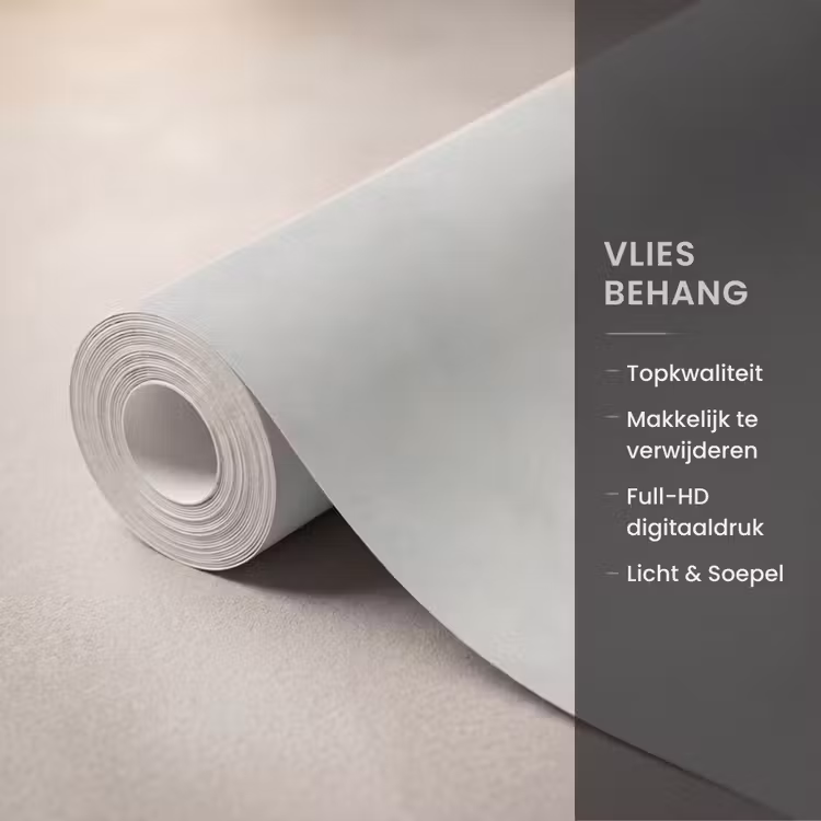 Lotus - Bloemen - Groen Behang Vlies klein -USP_closeupNL