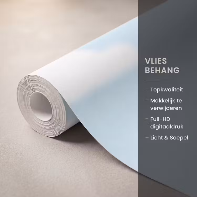 Luchtballon - Beren - Pastel Behang Vlies klein -USP_closeupNL