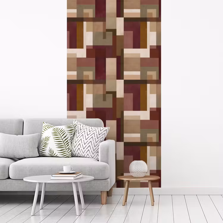 Modern - Geometrie - Kleurrijk fotobehang vinyl groot 64 -woonkamer