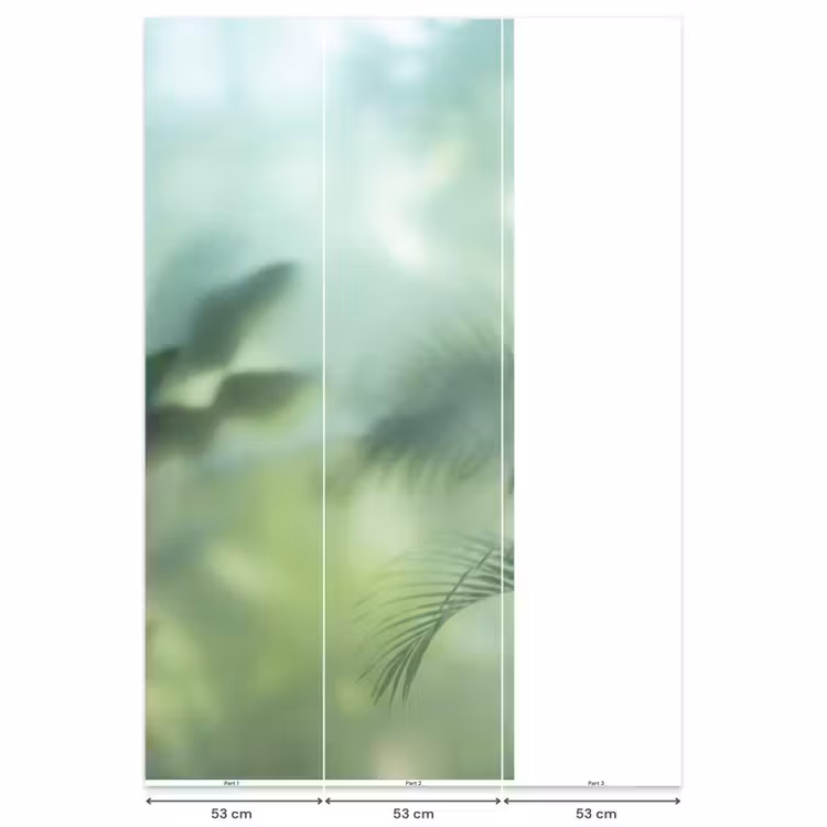 Natuur - Vervaagd - Groen - Abstract - Modern Behang Vlies klein -USP_banen