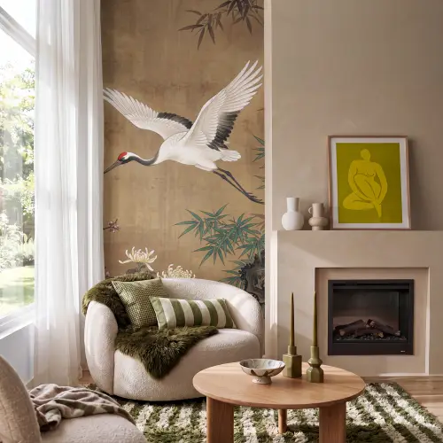 Oosters - Elegant - Kleurrijk Behang Vlies klein -sfeer2