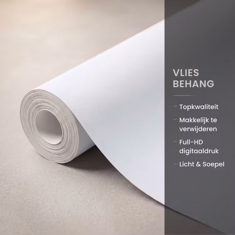 Paard - Kop - Winter - Dieren - Wit Behang Vlies klein -USP_closeupNL