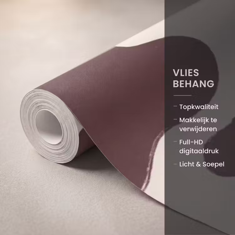 Paard - Martini - Dieren - Abstract - Bruin Behang Vlies klein -USP_closeupNL