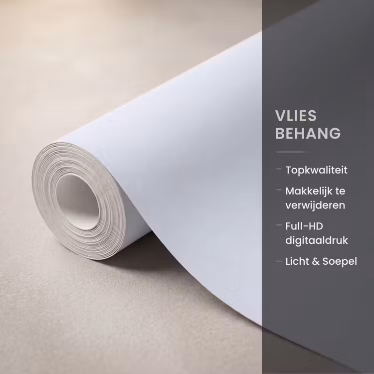 Rendier - Gewei - Toendra - Sneeuw - Wild Behang Vlies klein -USP_closeupNL