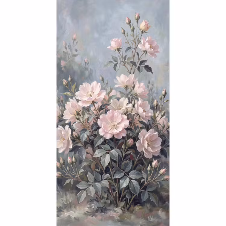 Rozen - Illustratie - Roze Behang Vlies klein -3d_website