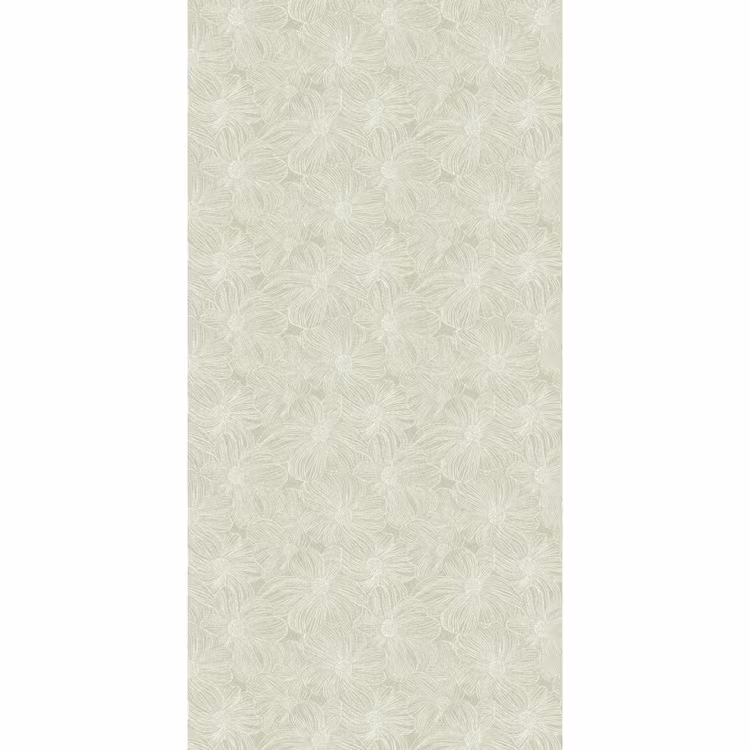 Sereen - Bloemen - Groen Behang Vlies klein 1076 -3d_website