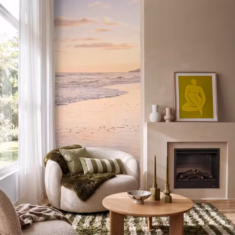Strand - Branding - Wolken Behang Vlies klein -sfeer2