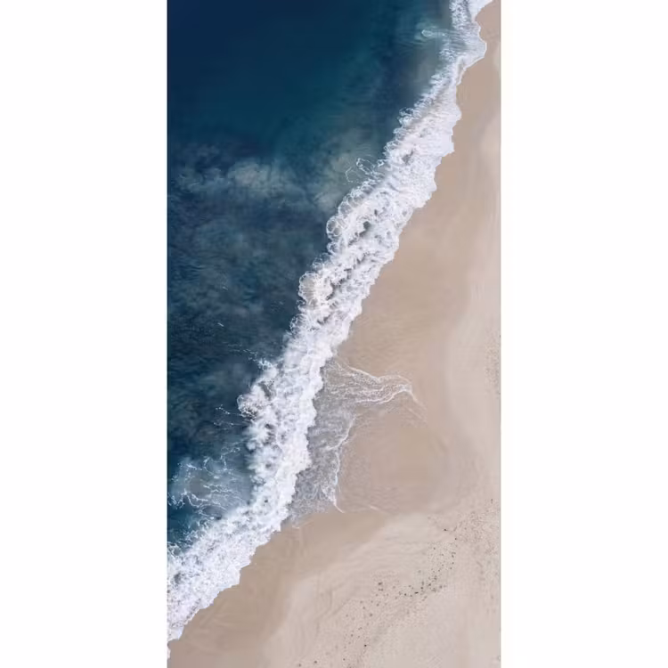 Strand - Zee - Golven Behang Vlies klein -3d_website