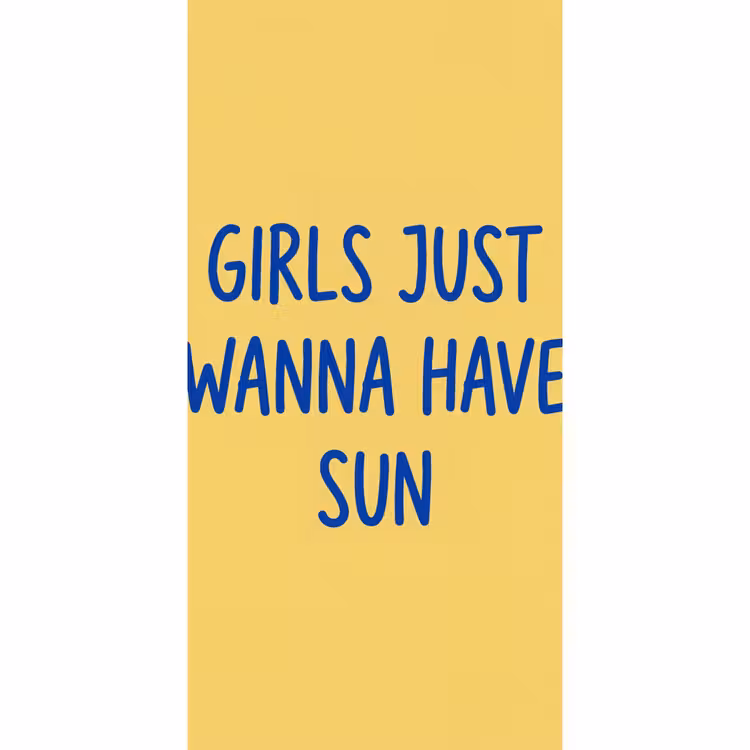 Tekst - Zon - Zomer - Modern - Geel Behang Vlies klein -3d_website