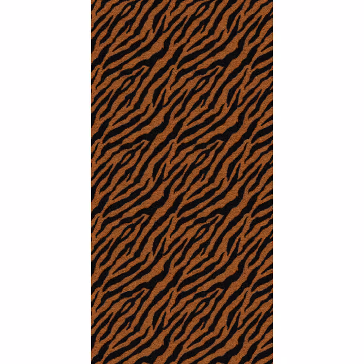 Tijger - Zwart - Vacht Behang Vlies klein 1076 -3d_website