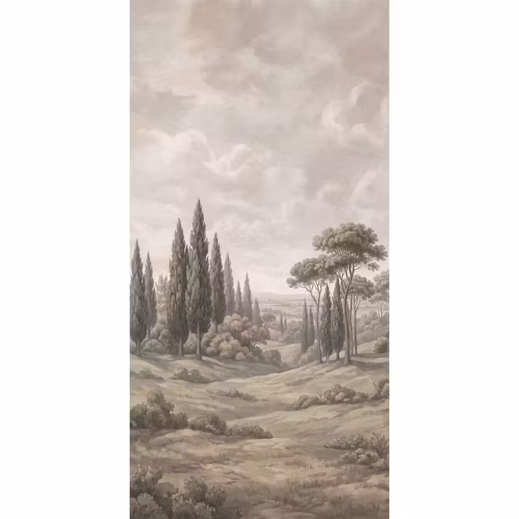 Vallei - Bos - Natuur - Groen Behang Vlies klein -3d_website