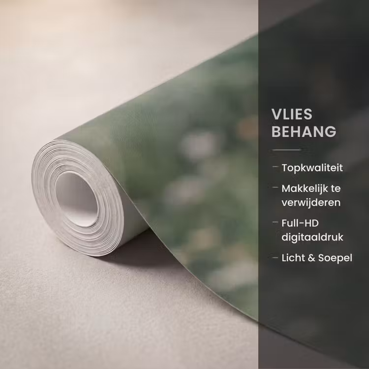 Veld - Groenten - Biologisch - Oogst Behang Vlies klein -USP_closeupNL