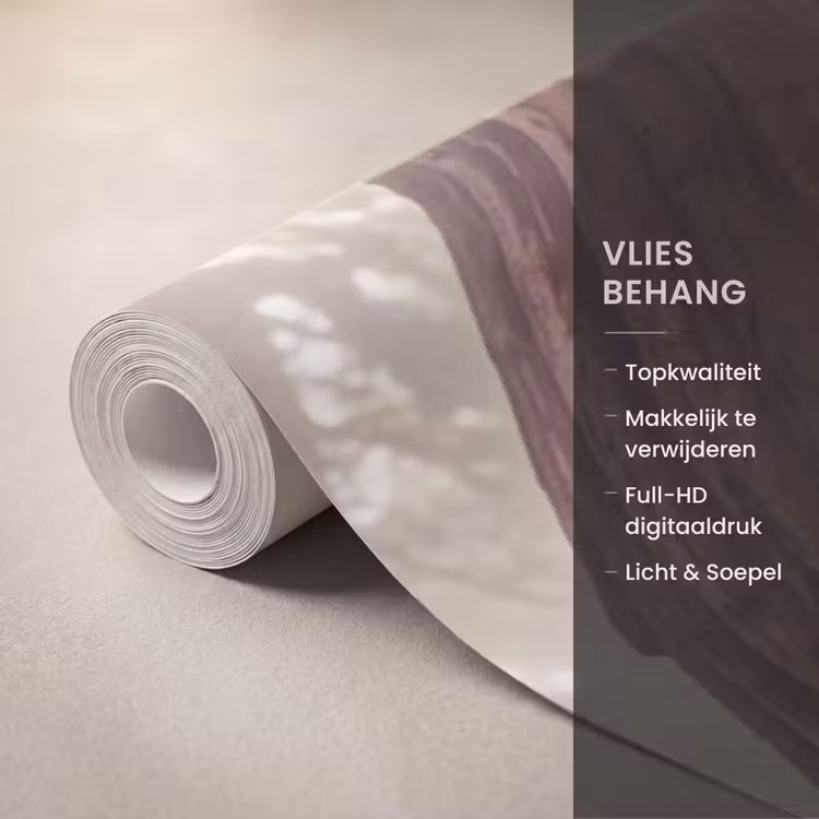 Behang - Vis - Bos - Fantasie - Vis - Bos - Fantasie Behang Vlies klein