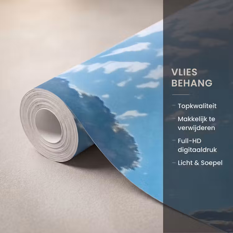 Vis - Koraalrif - Onderwater - Levendig - Blauw Behang Vlies klein -USP_closeupNL