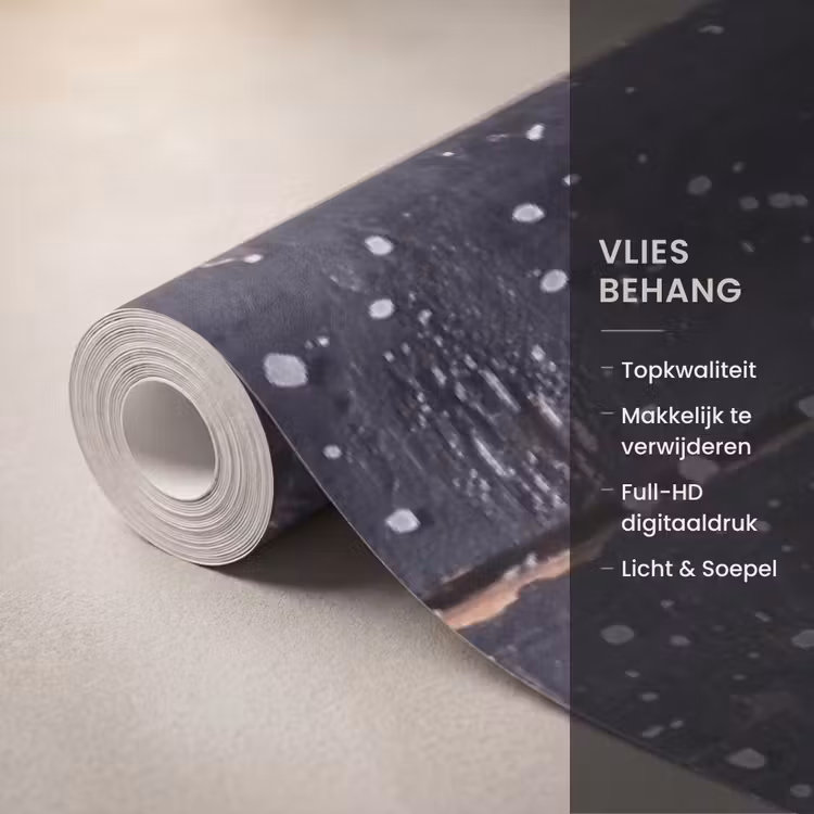 Behang - Vis - Zout - Eten - Vis - Zout - Eten Behang Vlies klein