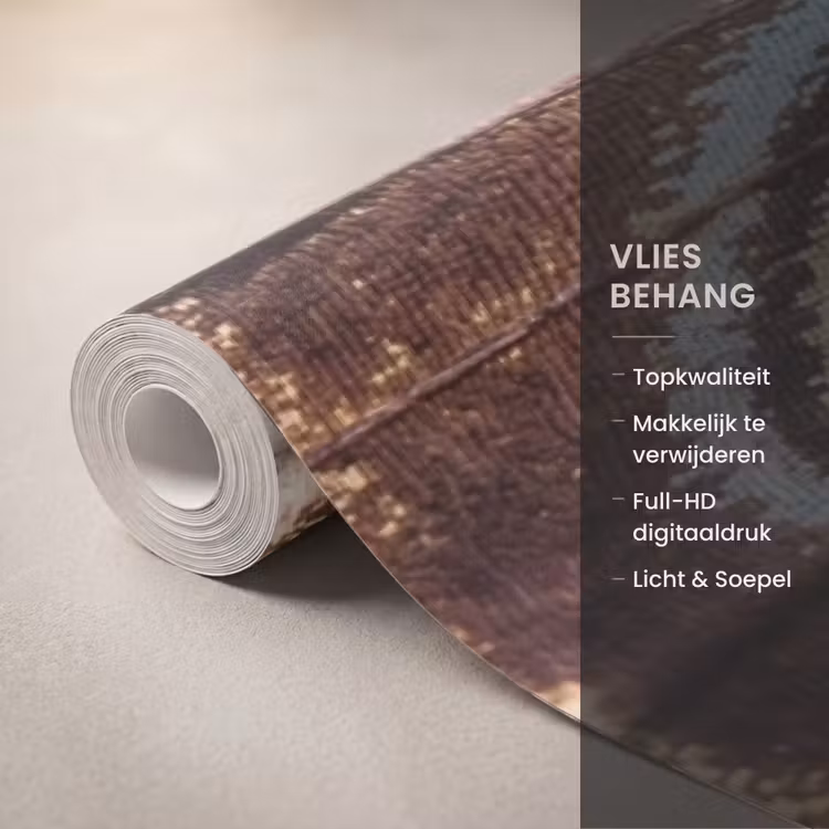 Vleugels - Vlinder - Blauw Behang Vlies klein -USP_closeupNL