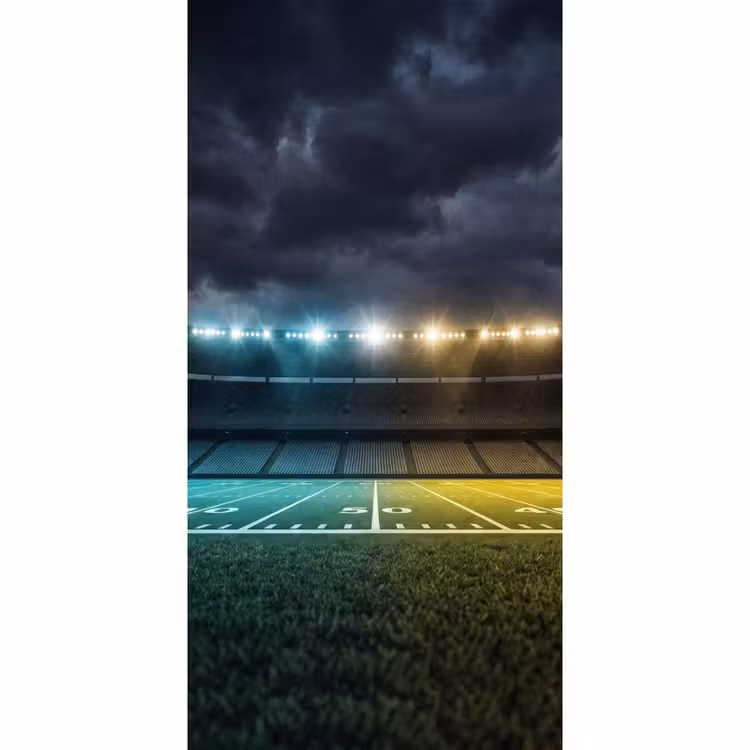 Voetbal - Stadion - Nacht - Modern Behang Vlies klein -3d_website