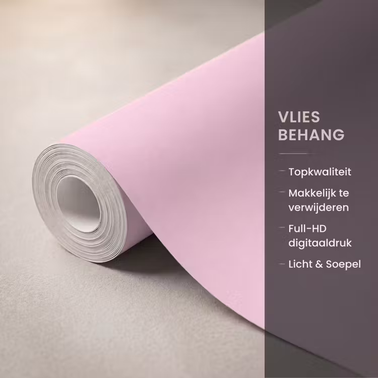 Vrouw - Lichaam - Abstract - Roze Behang Vlies klein -USP_closeupNL