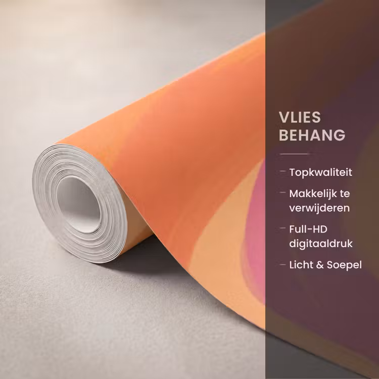 Vrouw - Zonnebril - Modern - Portret - Oranje Behang Vlies klein -USP_closeupNL