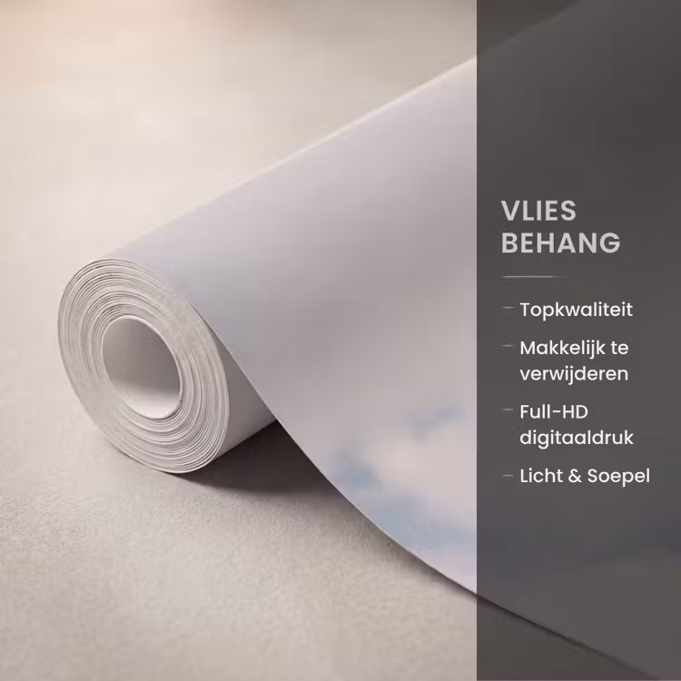 Behang - Vrouwen - Duikhouding - Wolken - Vrouwen - Duikhouding - Wolken Behang Vlies klein
