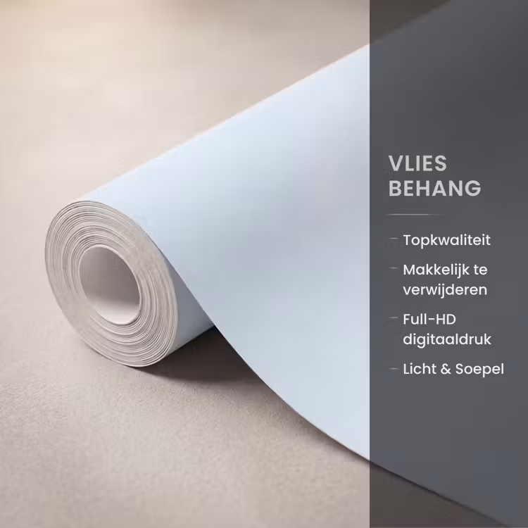 Weidebloemen - Illustratie - Kleurrijk Behang Vlies klein -USP_closeupNL