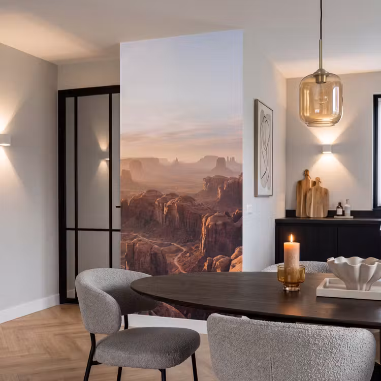 Woestijn - Landschap - Natuur Behang Vlies klein -sfeer3
