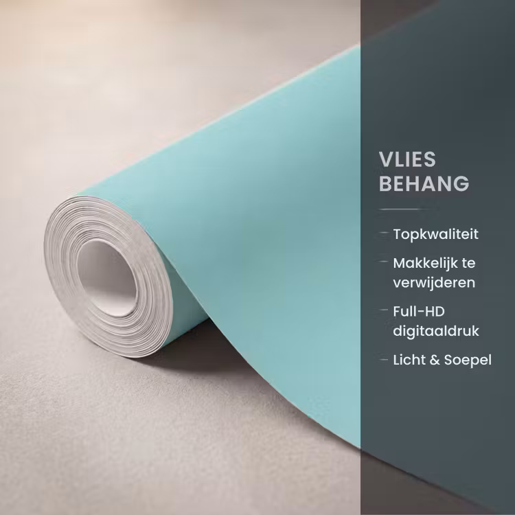 Wolken - Roze - Natuur - Modern - Pastel Behang Vlies klein -USP_closeupNL