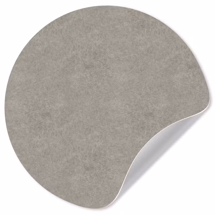 Beton - Grijs - Patronen - Industrieel Wandcirkel behangsticker klein 186 -3d
