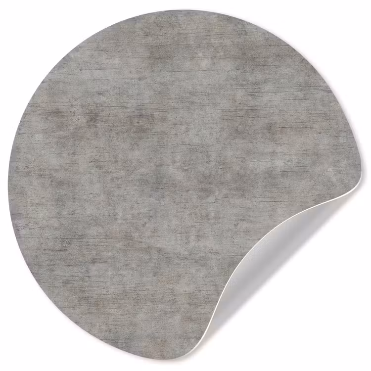 Beton - Muur - Patronen Wandcirkel behangsticker klein 186 -3d