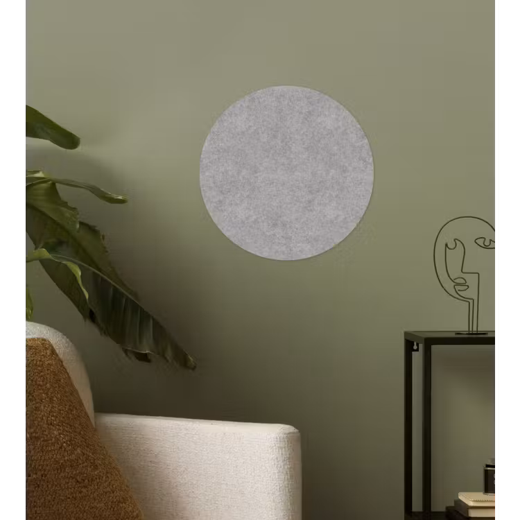 Beton - Oud - Patroon Wandcirkel behangsticker klein 186 -sfeer2